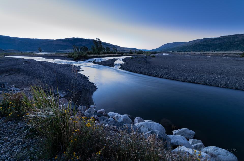 Lamar River at Soda Butte Creek, 6:00 AM | Shutterbug